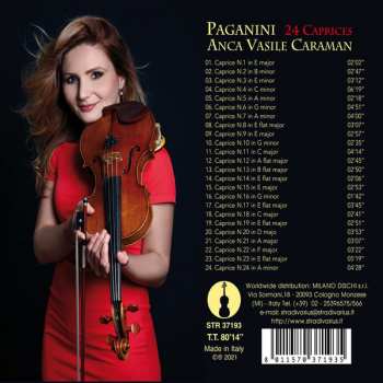 CD Niccolò Paganini: 24 Caprices 110862