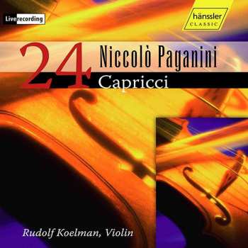 CD Niccolò Paganini: Capricen Op.1 Nr.1-24 Für Violine Solo 436334