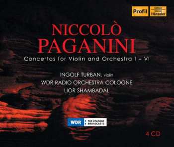 Album Niccolò Paganini: Concertos for Violin and Orchestra I - IV