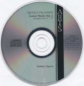CD Niccolò Paganini: Guitar Works Vol.2 146184