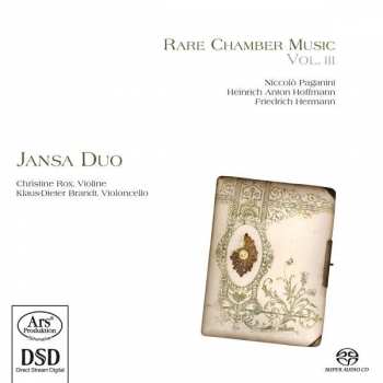 Album Niccolò Paganini: Jansa Duo - Rare Chamber Music Vol.3