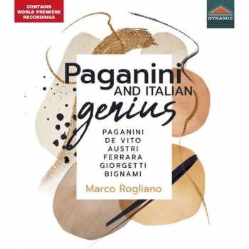 Album Niccolò Paganini: Marco Rogliano - Paganini And Italian Genius