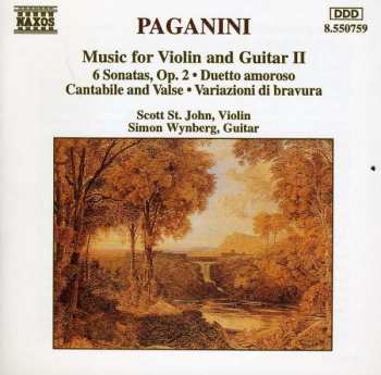 Niccolò Paganini: Music For Violin And Guitar II