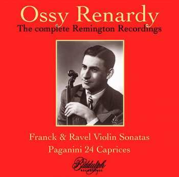 2CD Ossy Renardy: The Complete Remington Recordings: Violin Sonatas / 24 Caprices 442565
