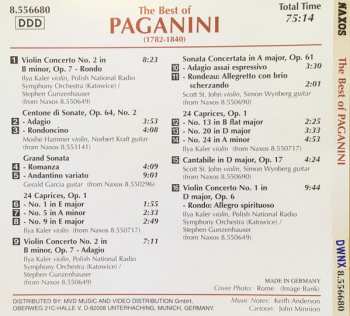 CD Niccolò Paganini: The Best Of Paganini 421634