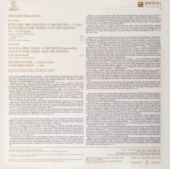 LP Niccolò Paganini: Violin Concerto No.1 / Sonata Per La Gran Viola E Orchestra 524671