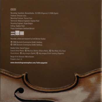 CD Niccolò Paganini: Violin Concertos 45392