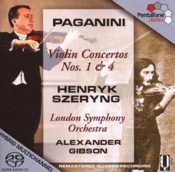 Niccolò Paganini: Violinkonzerte Nr.1 & 4