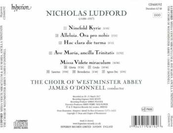 CD Nicholas Ludford: Missa Videte Miraculum & Ave Maria, Ancilla Trinitatis 314486