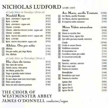 CD Nicholas Ludford: Missa Videte Miraculum & Ave Maria, Ancilla Trinitatis 314486
