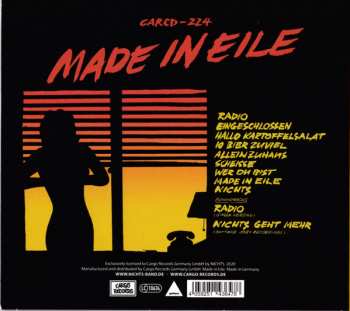 CD Nichts: Made In Eile DLX 277288