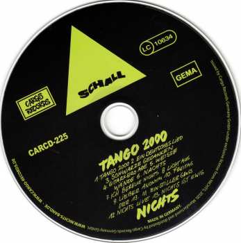 CD Nichts: Tango 2000 DLX 110919