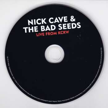 CD Nick Cave & The Bad Seeds: Live From KCRW DIGI 21168