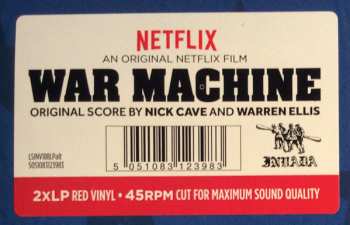 2LP Nick Cave & Warren Ellis: War Machine (Original Score) LTD | CLR 195217