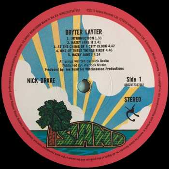 LP Nick Drake: Bryter Layter 314517