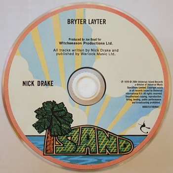 CD Nick Drake: Bryter Layter DIGI 94486