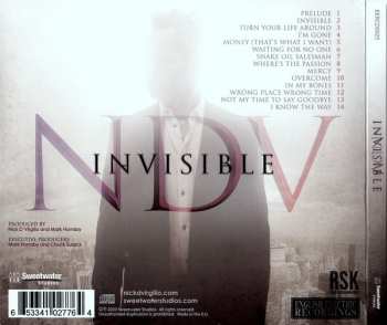 CD Nick D'Virgilio: Invisible 18229