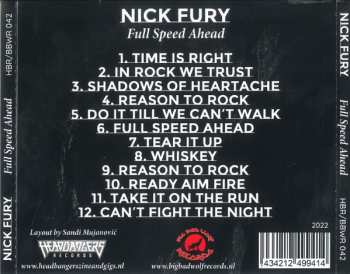 CD Nick Fury: Full Speed Ahead