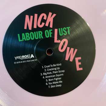 LP Nick Lowe: Labour Of Lust LTD | CLR 143889