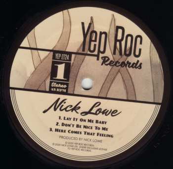 LP Nick Lowe: Lay It On Me LTD 327719