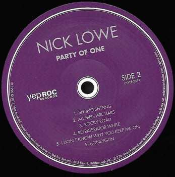 2LP Nick Lowe: Party Of One 148324