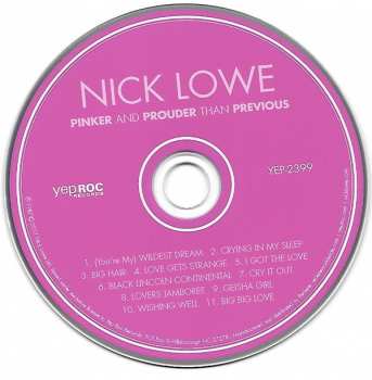 CD Nick Lowe: Pinker And Prouder Than Previous 100730