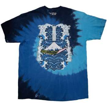 Merch Nick Mason's Saucerful Of Secrets: Nick Mason's Saucerful Of Secrets Unisex T-shirt: Hokusai Wave Dip Dye (ex-tour) (xxx-large) XXXL