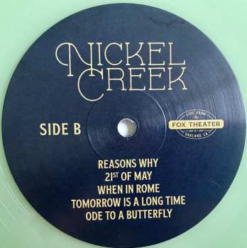 2LP Nickel Creek: Live From The Fox Theater LTD | CLR