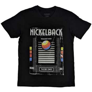 Merch Nickelback: Tričko Those Days Vhs