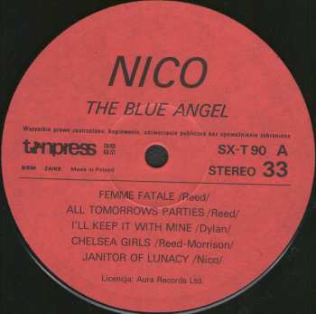 LP Nico: The Blue Angel 42229