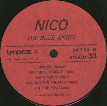 LP Nico: The Blue Angel 42229