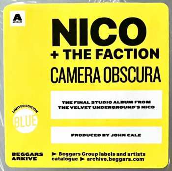LP Nico: Camera Obscura LTD | CLR 394166