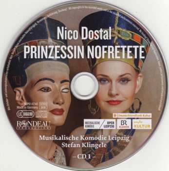 2CD Nico Dostal: Prinzessin Nofretete 114371