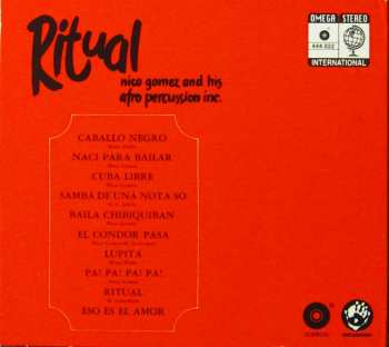 CD Nico Gomez And His Afro Percussion Inc.: Ritual DIGI 321464