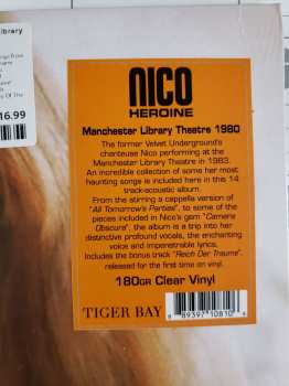 LP Nico: Heroine - Manchester Library Theatre 1980 CLR 375690