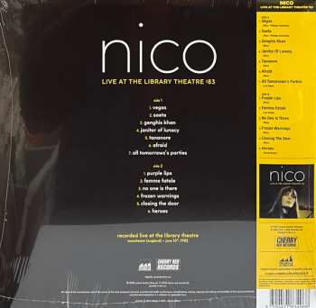 LP Nico: Live At The Library Theatre '83 CLR 391504