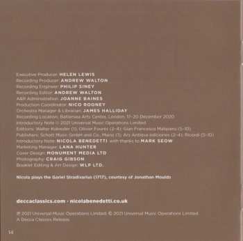 CD Nicola Benedetti: Baroque 301896