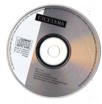 CD Nicolas Bacri: Cello Concerto ∙ Folia ∙ Requiem ∙ Tre Canti E Finale 478403