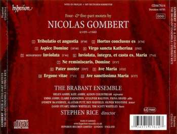 CD Nicolas Gombert: Tribulatio Et Angustia 321521