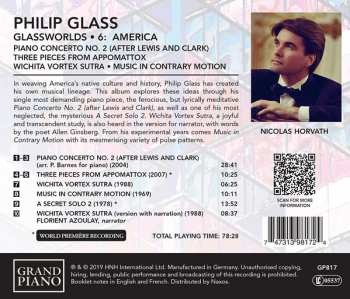 CD Nicolas Horvath: Glassworlds 6: America 117971