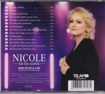 CD Nicole: Ich Bin Zurück 389974