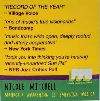 2LP Nicole Mitchell: Mandorla Awakening II: Emerging Worlds 77421