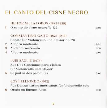 CD Nicole Peña Comas: El Canto Del Cisne Negro 472782