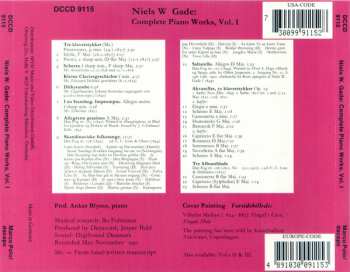 CD Niels Wilhelm Gade: Piano Music. Complete Edition – Vol. I 318078