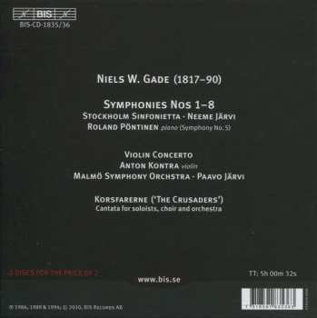 5CD/Box Set Niels Wilhelm Gade: The Symphonies 283211