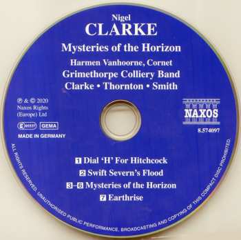 CD Nigel Clarke: Mysteries Of The Horizon 463854