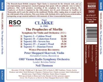 CD Nigel Clarke: The Prophecies Of Merlin 484103