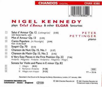 CD Nigel Kennedy: Salut D'Amour & Other Elgar Favourites 275576