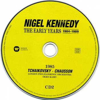 7CD/Box Set Nigel Kennedy: The Early Years 1984-1989 193114