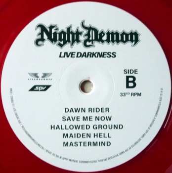 3LP/2CD Night Demon: Live Darkness CLR 61987